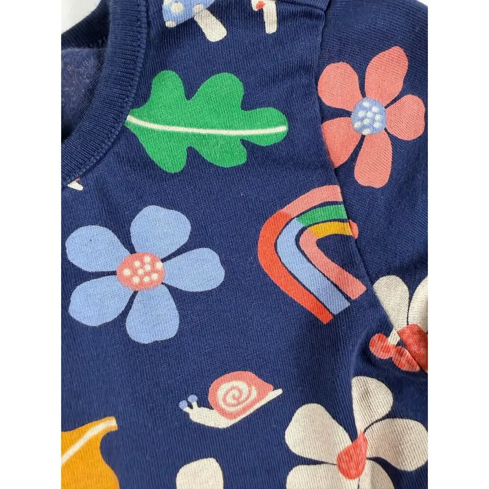 Hanna Andersson Woodland Print Pocket Dress Size 4 / 100 cm